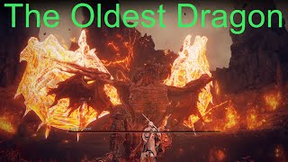 Elden Ring DLC Most Terrifying Dragon  Bayle the Dread Boss FightMimic NG3 [upl. by Arraik]