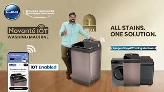 Lloyd Novante Washing Machine  IoT  5D Wash  Vijay Sethupati  Tamil  10 Sec [upl. by Ahsaeit]