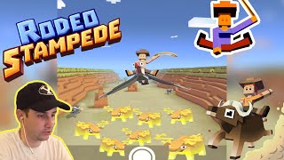 Rodeo Stampede  TAME NEW ANIMALS  OP Vulture Gameplay [upl. by Eidoow616]