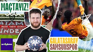 GalatasaraySamsunspor Vlog Röveşatalar Yeme İçme Koreografi Maçtayız 1 [upl. by Eam]