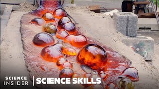 How Far Volcanologists Go To Test Lava  Science Skills [upl. by Hannahs]