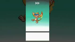 Monferno is evolving Pokemon platinumPkmn worldmonferno infernape pokemon pokemonevolution [upl. by Willumsen]