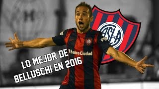 Fernando Belluschi ● Magia azulgrana ● Goles asistencias lujos  San Lorenzo 2016 [upl. by Betti797]