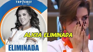 Alicia Machado ELIMINADA de TOP CHEF VIP 3 [upl. by Krefetz]