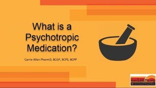 What is a psychotropic medication [upl. by Ogram]