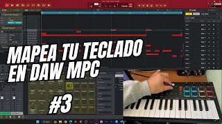 como configurar y mapear OXYGEN Pro Mini con DAW MPC AKAI [upl. by Liahcim]