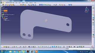 L Shape Bracket in Generative Sheet Metal Design [upl. by Ariaz]