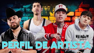 Perfil De Artista  Natanael Cano x Gabito x Neton x Luis R [upl. by Airyt]