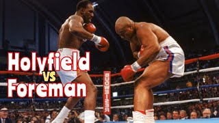 Evander Holyfield versus George Foreman Highlights [upl. by Derrick68]