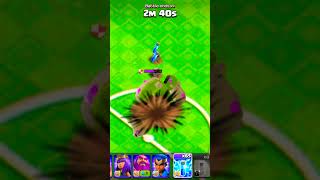 Town hall 16 golam vs 100 lightning spell  clashofclans shorts clashofclans clashroyale yt [upl. by Ixela]