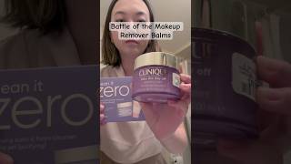 Banila Co Clean It Zero Vs Clinique Take the Day Off Balm shorts skincare [upl. by Sergo]