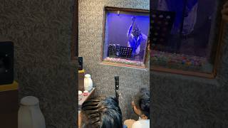 Ganpati song recording khalchya Aalicha Raja studiorecoding ganpatisong ganpatibappa Naveen more [upl. by Scever]