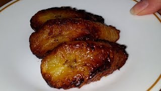 How to make Platanos Maduros Fried Sweet Plantains [upl. by Kilam200]