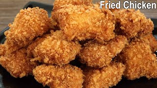 Crispy Fried Chicken Recipe  Easy Cheap and Spicy Chicken Fry [upl. by Peppie]