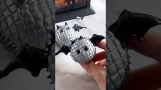 Its freakin bats…disco bats halloweencupcakes cupcakeideas discoball cakeart [upl. by Oidualc]