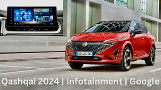 NEW Nissan Qashqai 2024  New Infotainment amp Connectivity amp Google [upl. by Parry958]