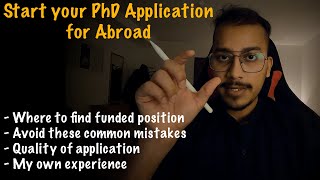 How to start applying for PHD positions in EUROPE  GERMANY [upl. by Hallimaj]