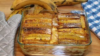 Como Hacer Piñón Puertorriqueño  Pastelón De Amarillos [upl. by Nerwal178]