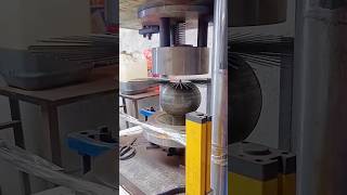 Fabrication of steel cage by hydraulic machine [upl. by Dolhenty]