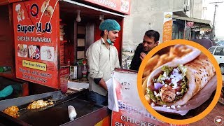 Faisalabad Street Food Shawarma [upl. by Demmahum]