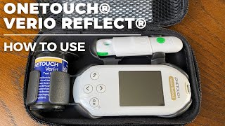 Check blood sugar with OneTouch® Verio Reflect Meter [upl. by Loggins]