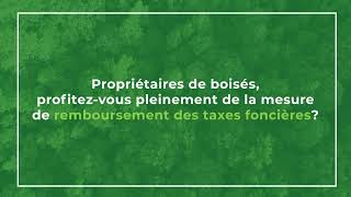 NOUVEAU  La mesure de remboursement des taxes foncières [upl. by Akemej]