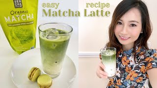 How to make a healthy Matcha Latte… easy and delicious [upl. by Lamar279]