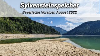 Sylvensteinspeicher im Sommer  Bayr Voralpen [upl. by Dasteel]