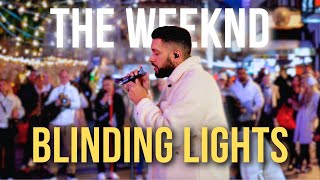 BLINDING LIGHTS  THE WEEKND  Luke Silva Cover Live [upl. by Cleaves]