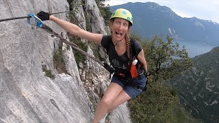 Via Ferrata Fort lEcluse  Best view on the Rhône [upl. by Desmund]