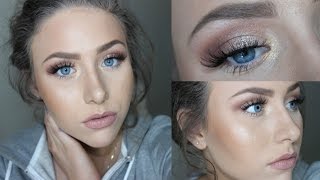 Natural Glam Makeup Tutorial [upl. by Adall270]