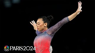 Suni Lee COMES THROUGH to win women’s gymnastics allaround bronze medal  Paris Olympics [upl. by Areip481]