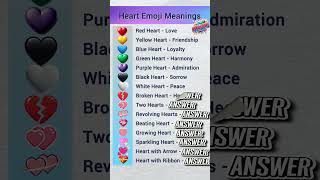 quotAll About Heart Emojis 💖  Find the Right Heart for Every Feelingquot [upl. by Narod]