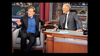 David Letterman and Conan OBrien 2012 2 Hrs funny comedy davidletterman conanobrien [upl. by Tolley]