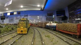 Museo de ferromodelismo  Una de las mayores maquetas de trenes de Estados Unidos [upl. by Devonna621]