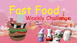 Fast Food Tower Heroes Weekly Challenge [upl. by Ettevey]