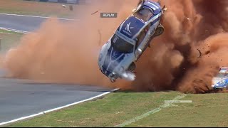 Most Unbelievable Motorsport Crashes No Music [upl. by Longerich]