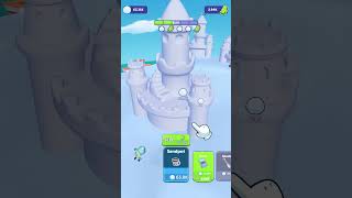 Game Snow Castle Idle Clicker shorts games [upl. by Aynwat]