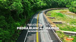 Señalización Piedra Blanca Maimón [upl. by Hausner]