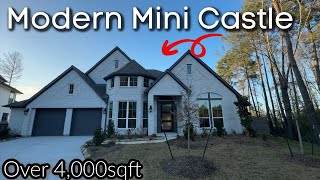 MODERN Mini Castle For Sale Near Houston Texas Artavia [upl. by Eerual]