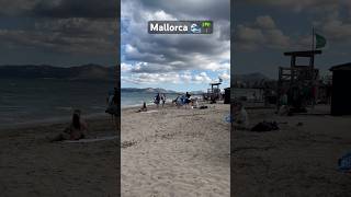 MALLORCA SPAIN  🇪🇸 Beautiful beach 🏖️ beachtravelyoutubeshortsytshorts [upl. by Noivax]