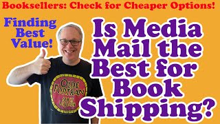 Booksellers Check if Media Mail is Your Cheapest Shipping Option  Pending Postal Rate Increases [upl. by Salina]