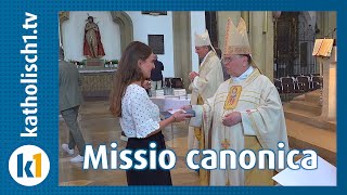 Verleihung der Missio canonica [upl. by Aurthur]