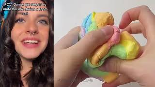 🌈 Satisfying ASMR Slime Storytime ✨ POV Tiktok Compilation  Awesome Slime 118 [upl. by Hairahcez]