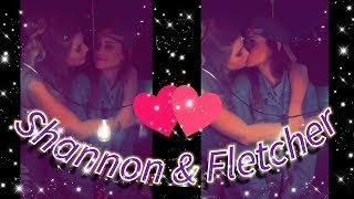 Shannon amp Fletcher  Moments Edits 1  Lesbian Youtuber [upl. by Annazor161]