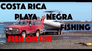 Costa Rica Playa Negra Fishing  FISH ON [upl. by Koball146]