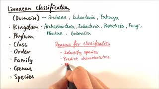 AS Biology  Classification and binomial nomenclature OCR A Chapter 1012 [upl. by Aitak]