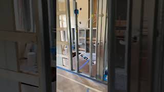 Pocket door installation [upl. by Ellehcor]