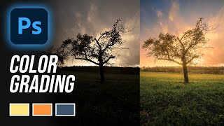 My Raw Photo COLOR GRADING PROCESS in Photoshop 2024 [upl. by Ahsirpac]