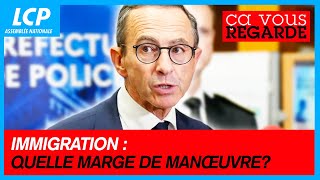 Immigration  quelle marge de manoeuvre pour Bruno Retailleau   Ça vous regarde  24092024 [upl. by Delija]